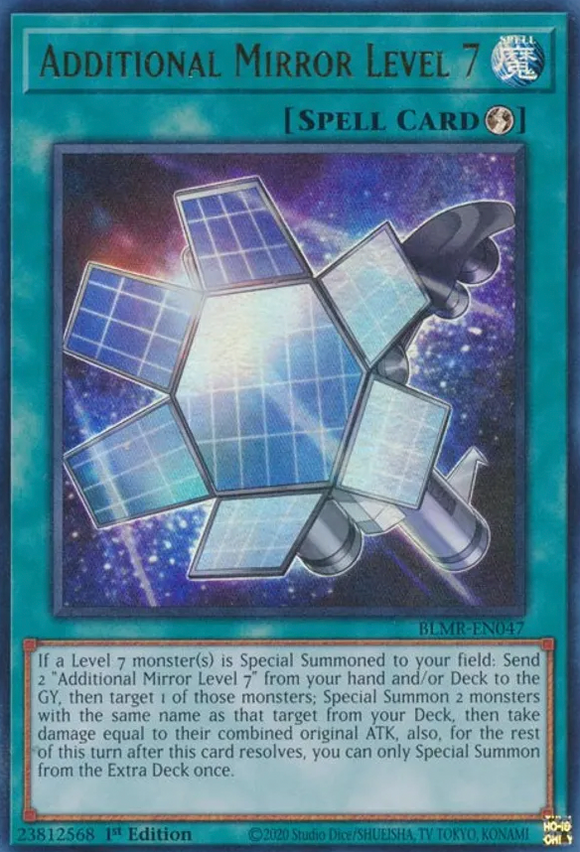 Additional Mirror Level 7 - BLMR-EN047 - Ultra Rare 1st Edition