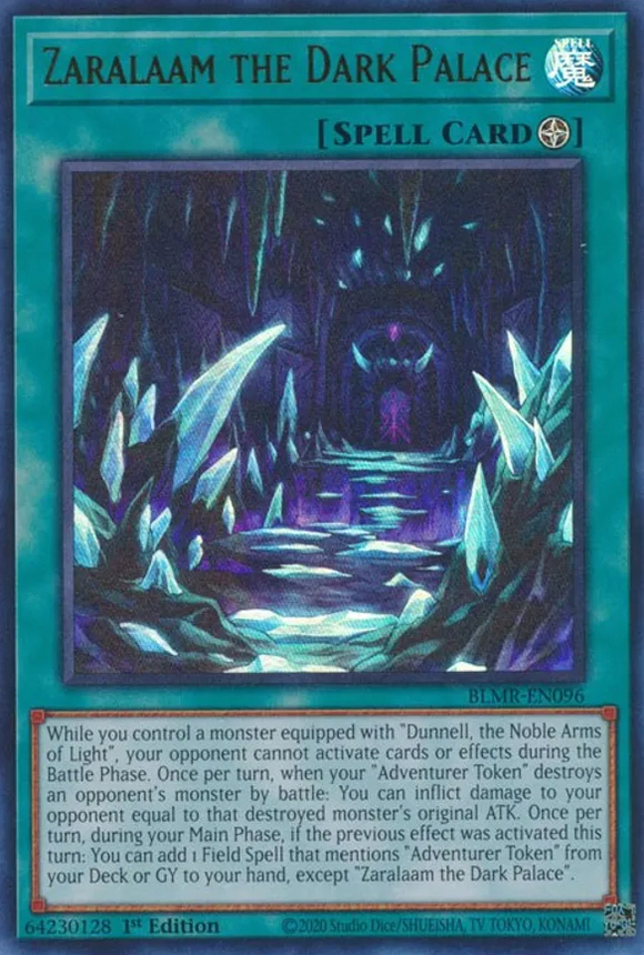 Zaralaam the Dark Palace - BLMR-EN096 - Ultra Rare 1st Edition