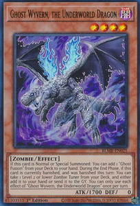 Ghost Wyvern, the Underworld Dragon - BLMR-EN025 - Ultra Rare 1st Edition
