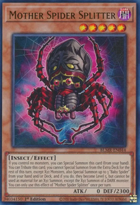 Mother Spider Splitter - BLMR-EN044 - Ultra Rare 1st Edition