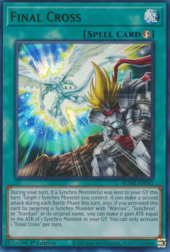 Final Cross - BLMR-EN041 - Ultra Rare 1st Edition