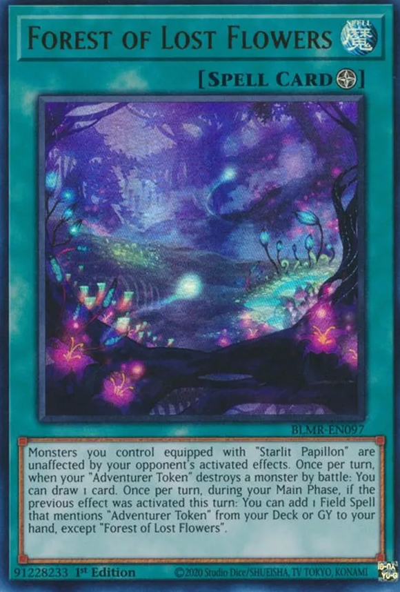Forest of Lost Flowers - BLMR-EN097 - Ultra Rare 1st Edition