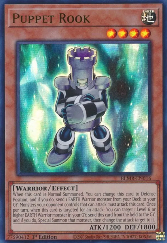 Puppet Rook - BLMR-EN016 - Ultra Rare 1st Edition