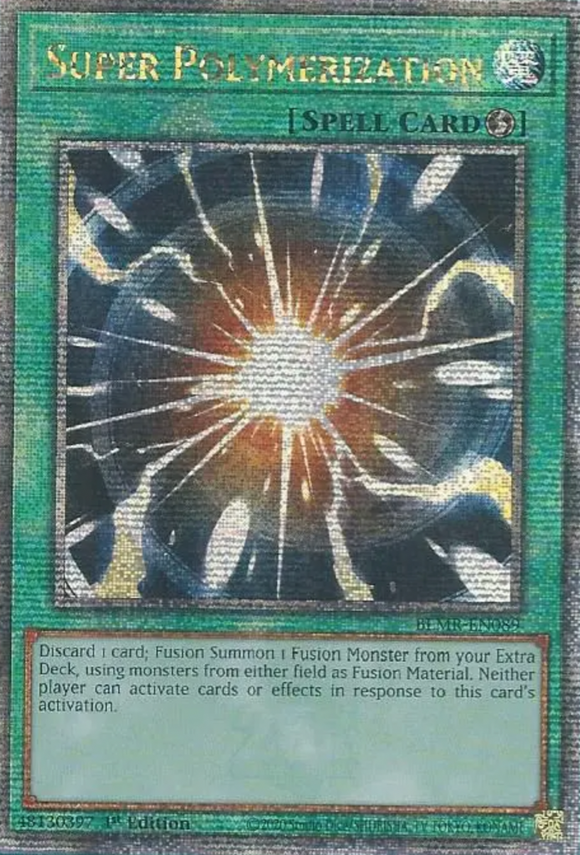 Super Polymerization - BLMR-EN089 - Quarter Century Rare 1st Edition