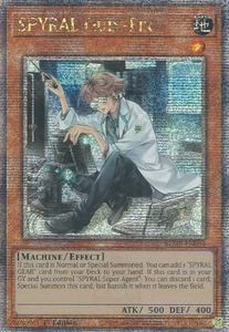 SPYRAL Quik-Fix - BLMR-EN056 - Quarter Century Rare 1st Edition