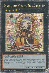 Madolche Queen Tiaramisu - BLMR-EN076 - Quarter Century Secret 1st Edition