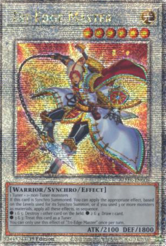 Tri-Edge Master - BLMR-EN008 - Quarter Century Rare 1st Edition