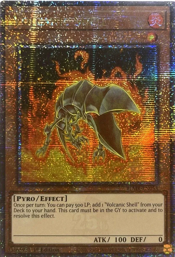 Volcanic Shell - BLMR-EN053 - Quarter Century Secret 1st Edition