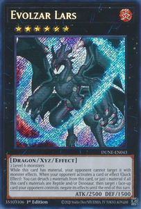 Evolzar Lars - DUNE-EN043 - Secret Rare 1st Edition