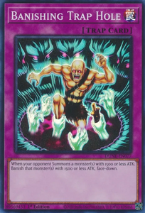 Banishing Trap Hole - DUNE-EN077 - Super Rare 1st Edition