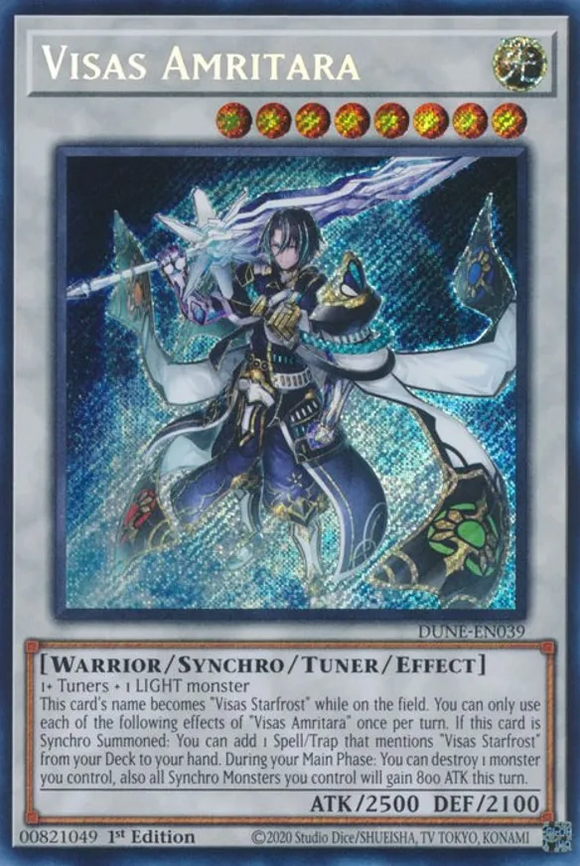 Visas Amritara - DUNE-EN039 - Secret Rare 1st Edition