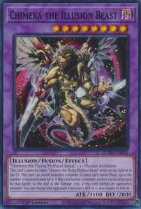 Chimera the Illusion Beast - DUNE-EN034 - Super Rare 1st Edition
