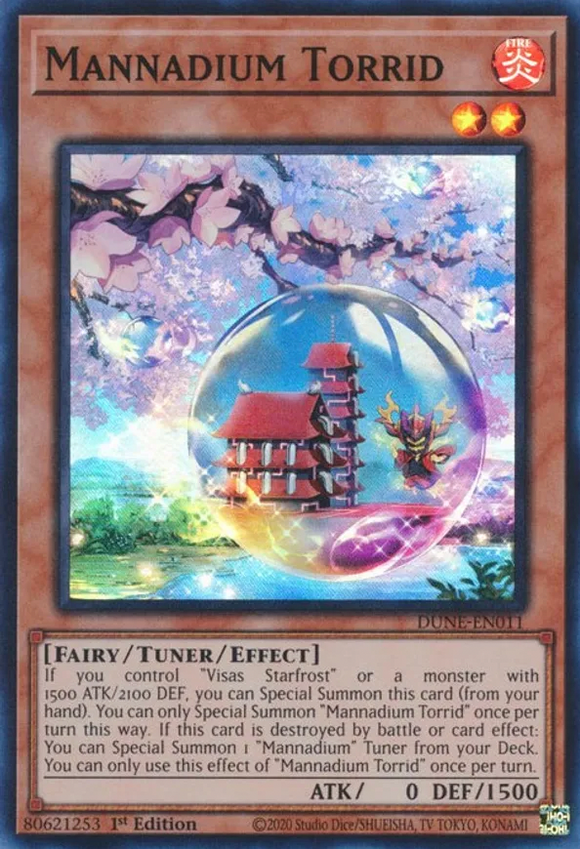 Mannadium Torrid - DUNE-EN011 - Super Rare 1st Edition