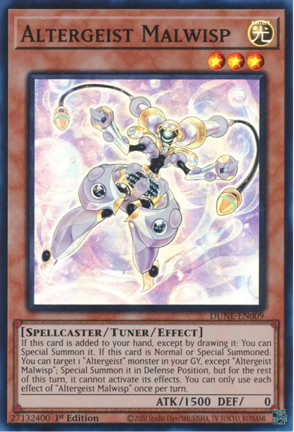 Altergeist Malwisp - DUNE-EN009 - Super Rare 1st Edition