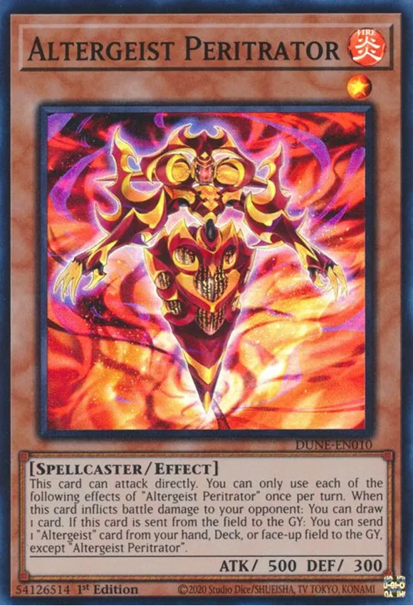 Altergeist Peritrator - DUNE-EN010 - Super Rare 1st Edition
