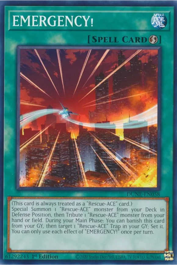 EMERGENCY! - DUNE-EN058 - Common 1st Edition