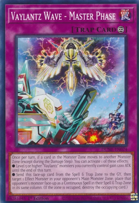 Vaylantz Wave - Master Phase - DUNE-EN074 - Common 1st Edition
