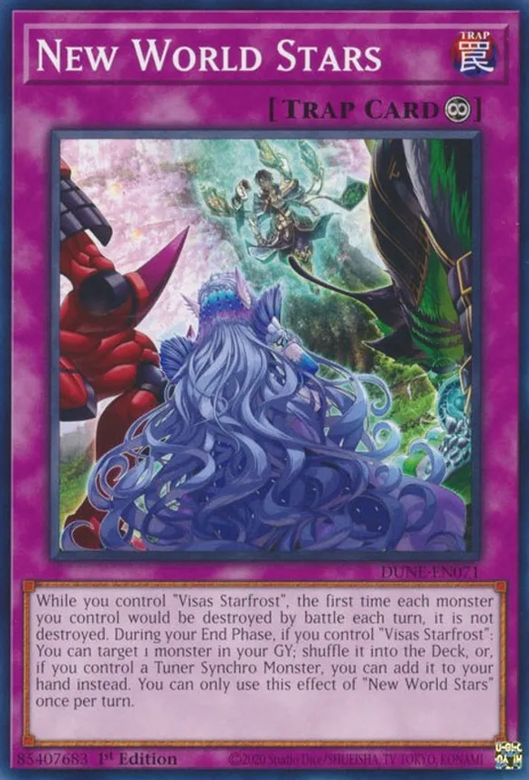 New World Stars - DUNE-EN071 - Common 1st Edition