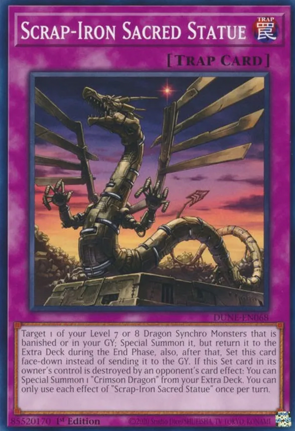 Scrap-Iron Sacred Statue - DUNE-EN068 - Common 1st Edition