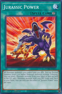 Jurassic Power - DUNE-EN053 - Common 1st Edition