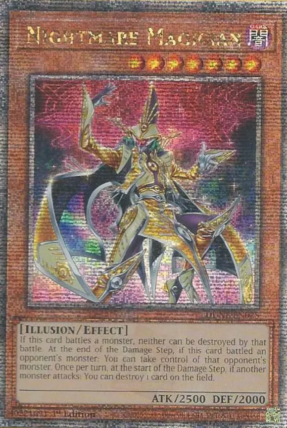 Nightmare Magician - DUNE-EN025 - Quarter Century Rare 1st Edition