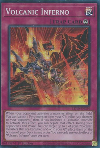Volcanic Inferno - LD10-EN024 - Super Rare 1st Edition