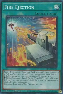 Fire Ejection - LD10-EN022 - Super Rare - 1st Edition