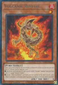 Volcanic Rimfire - LD10-EN020 - Rare 1st Edition