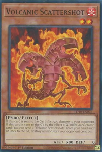Volcanic Scattershot - LD10-EN026 - Common 1st Edition