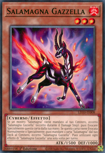 Salamangreat Gazelle - LD10-EN008 - Common 1st Edition