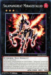 Salamangreat Miragestallio - LD10-EN010 - Common 1st Edition