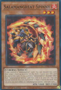 Salamangreat Spinny - LD10-EN009 - Common 1st Edition
