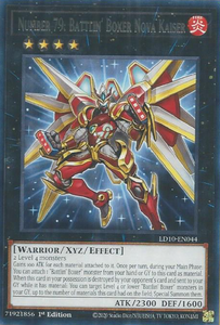 Number 79: Battlin' Boxer Nova Kaiser - LD10-EN044 - Rare 1st Edition