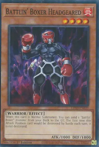 Battlin' Boxer Headgeared - LD10-EN039 - Common 1st Edition