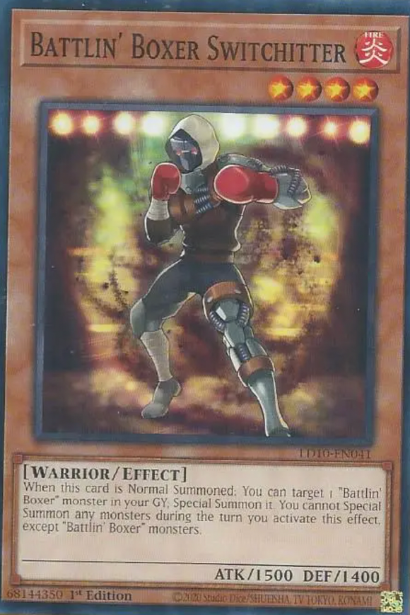 Battlin' Boxer Switchitter - LD10-EN041 - Common 1st Edition