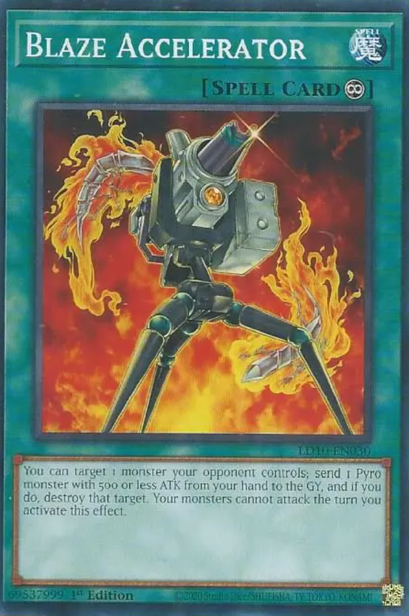 Blaze Accelerator - LD10-EN030 - Common 1st Edition