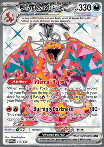 Charizard ex - 215/197 - Full Art Secret Rare