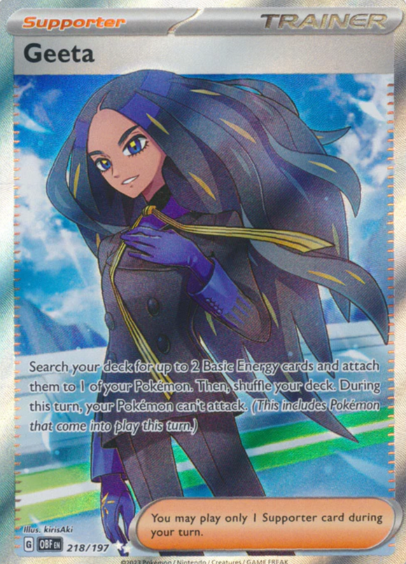 Geeta - 218/197 - Full Art Secret Rare