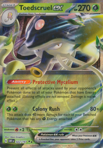 Toedscruel ex - 022/197 - Ultra Rare