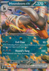 Houndoom ex - 134/197 - Ultra Rare