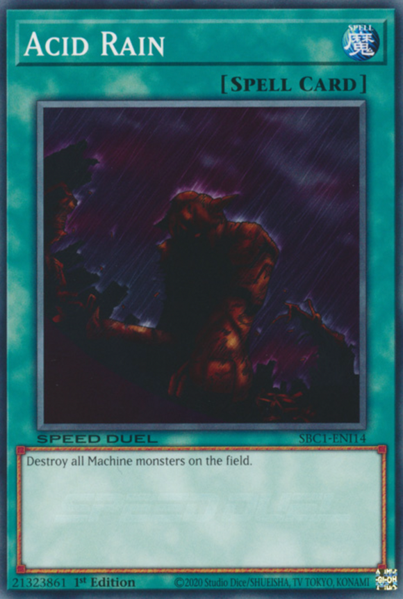 Acid Rain - SBC1-ENI14 - Common 1st Edition