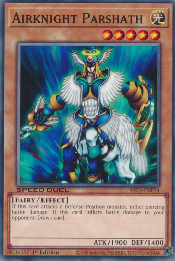 Airknight Parshath - SBC1-ENF04 - Common 1st Edition