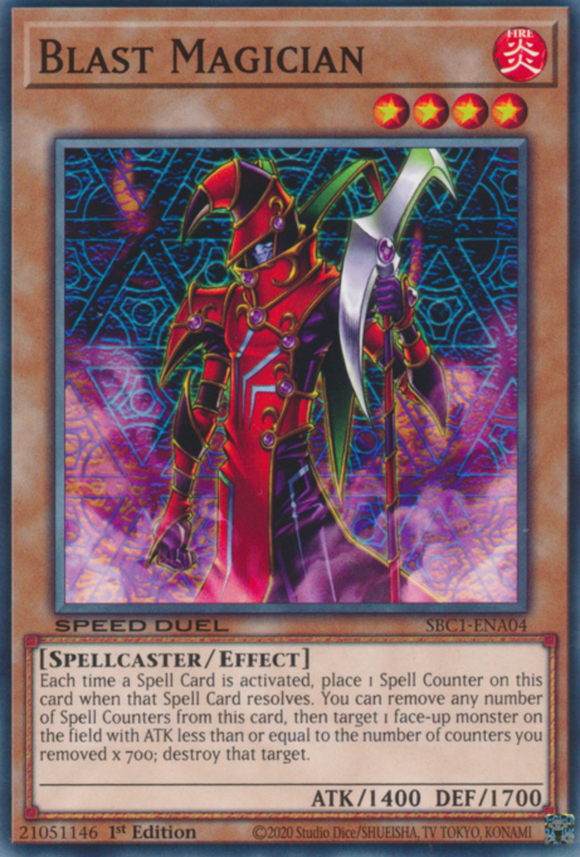 Blast Magician - SBC1-ENA04 - Common 1st Edition