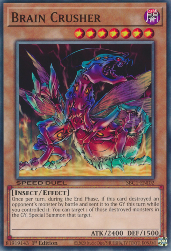 Brain Crusher - SBC1-ENI02 - Common 1st Edition