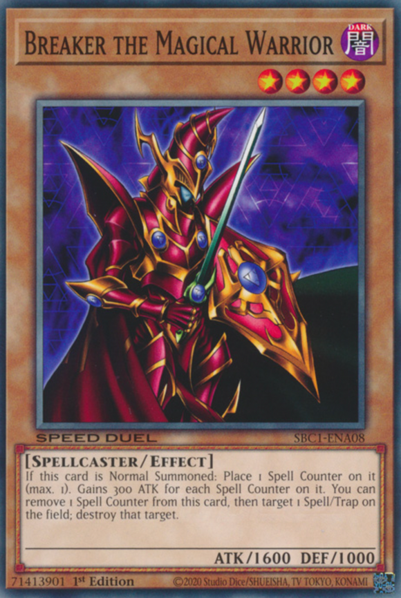 Breaker the Magical Warrior - SBC1-ENA08 - Common 1st Edition