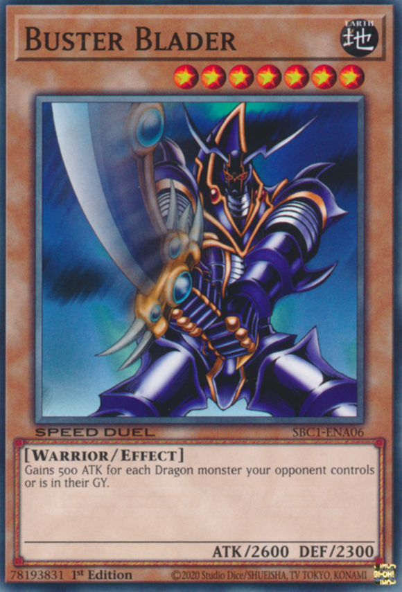 Buster Blader - SBC1-ENA06 - Common 1st Edition