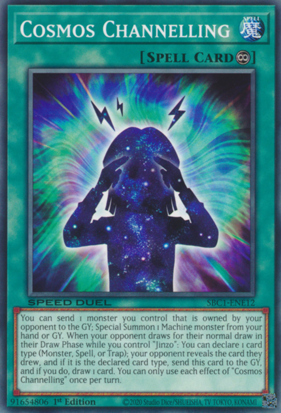 Cosmos Channelling - SBC1-ENE12 - Common 1st Edition
