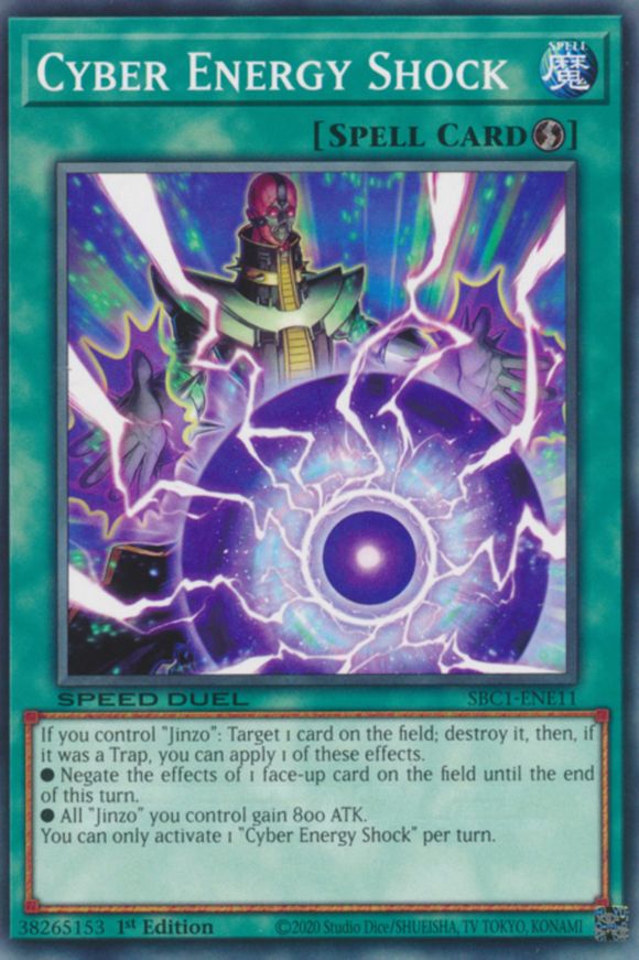 Cyber Energy Shock - SBC1-ENE11 - Common 1st Edition