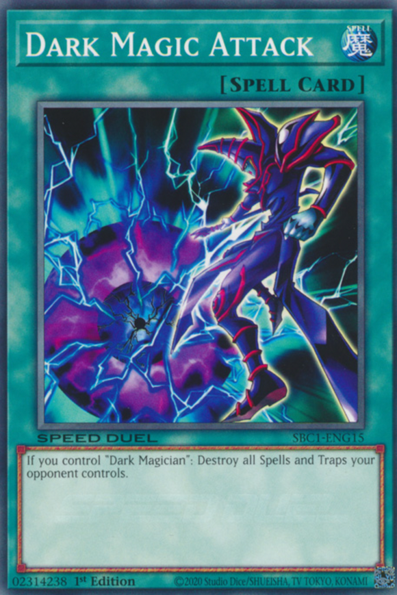 Dark Magic Attack - SBC1-ENG15 - Common 1st Edition