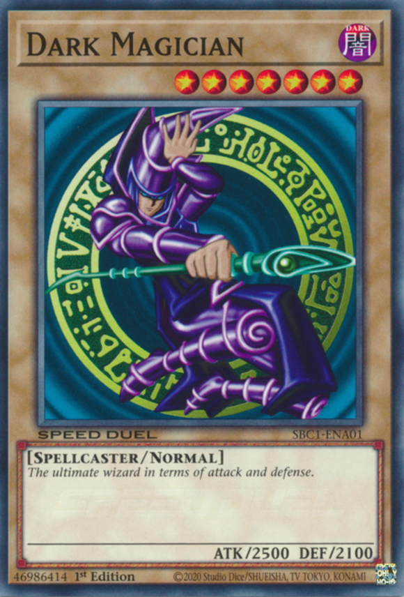 Dark Magician - SBC1-ENA01 - Common 1st Edition